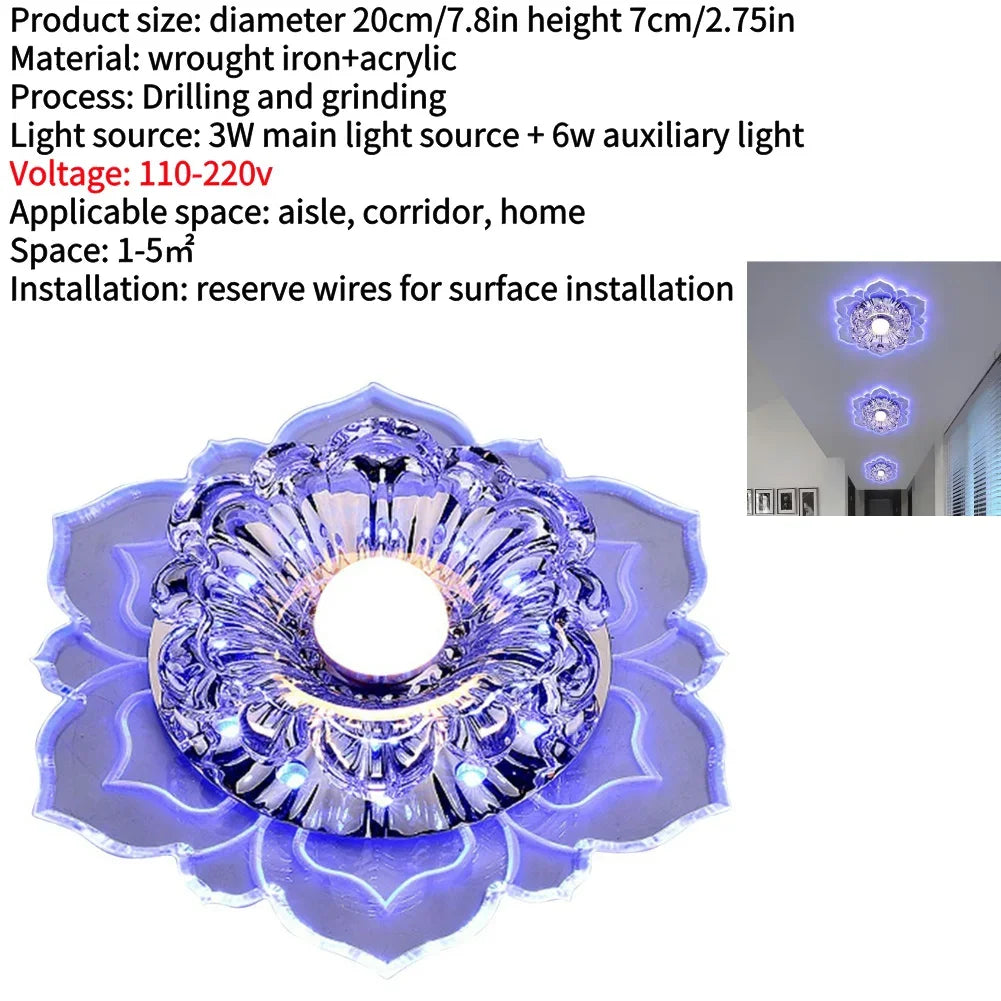 Luminária de Teto LED para Corredor Fácil Instalação