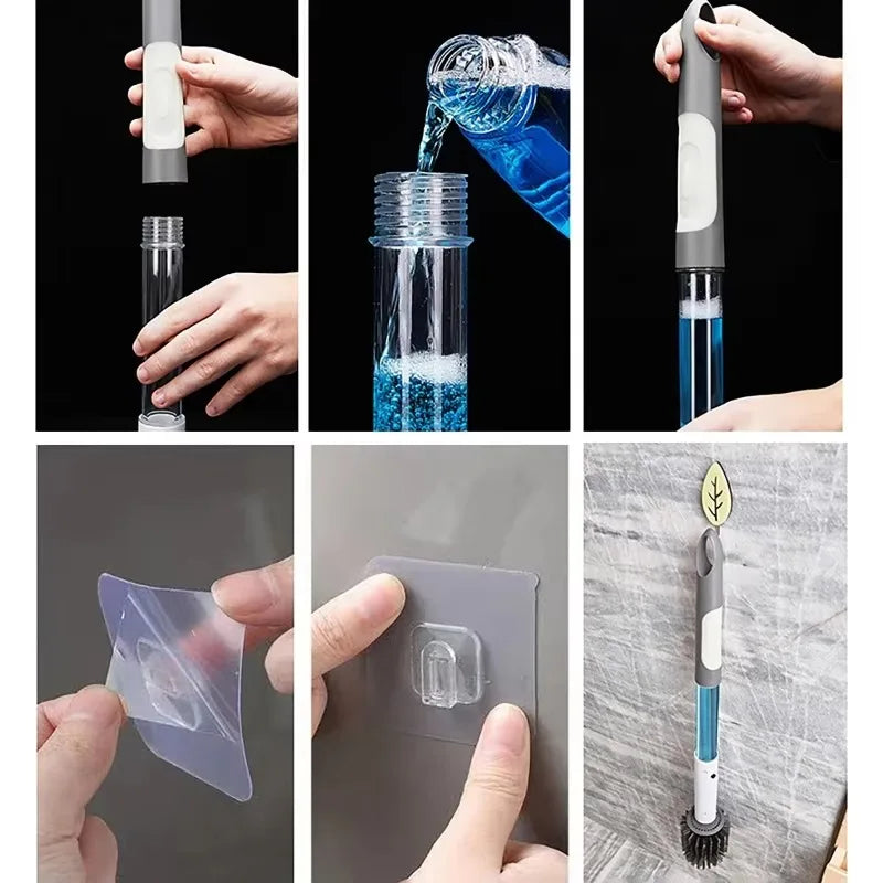 Escova De Limpeza Elétrica Recarregável Sem Fio Rotativa