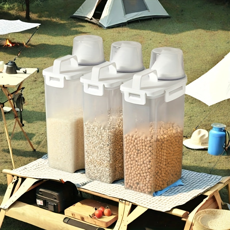 Recipiente Hermético Alimentos PE Armazenamento Seguro