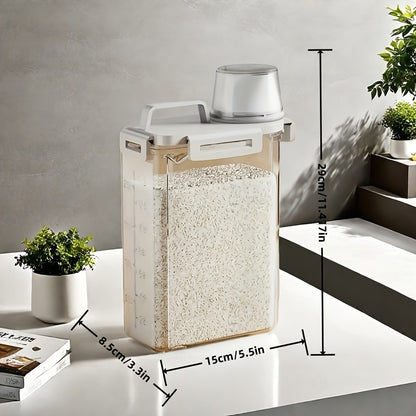 Recipiente Hermético Alimentos PE Armazenamento Seguro