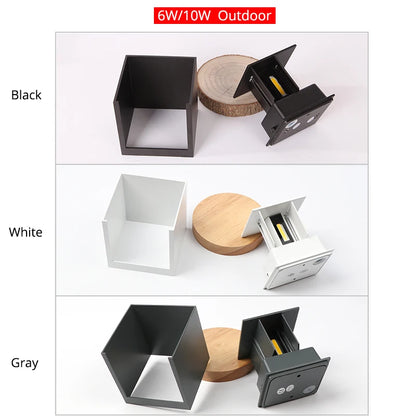 Luminária De Parede LED Exterior IP65 Resistente