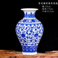 Vaso para Sala Cerâmica Jingdezhen Azul Decorativo