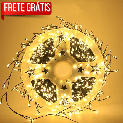 Luzes De Cordão LED Decorativas Para Decorações Natal Eventos Casamentos