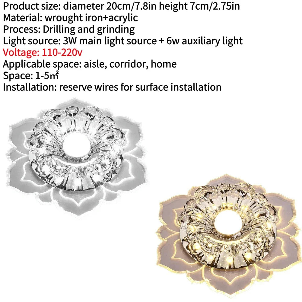 Luminária de Teto LED para Corredor Fácil Instalação