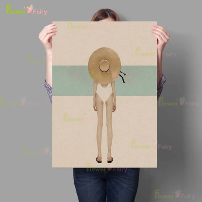 Pintura Abstrata Minimalista Para Sala Estar Nórdico Contemporâneo