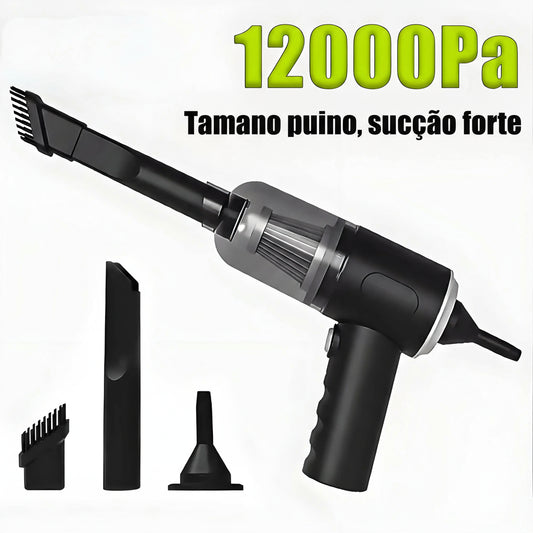 Aspirador Portátil Ultrapotente para Carro e Casa Multifuncional