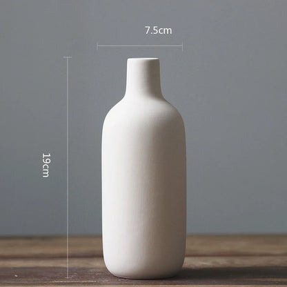 Vaso Cerâmico De Mesa Para Sala Decorativo Premium