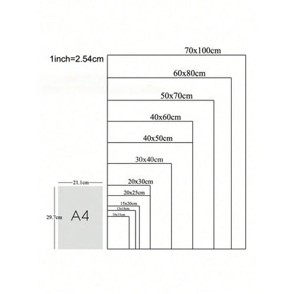 Pintura Em Tela Para Sala Abstrata Vintage