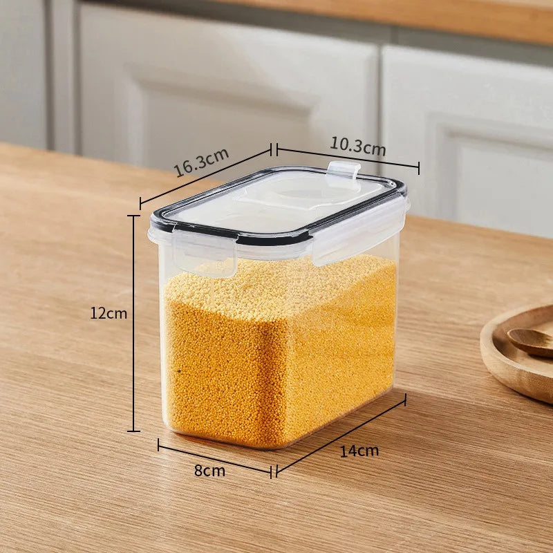 Frasco Hermético Cozinha À Prova De Insetos