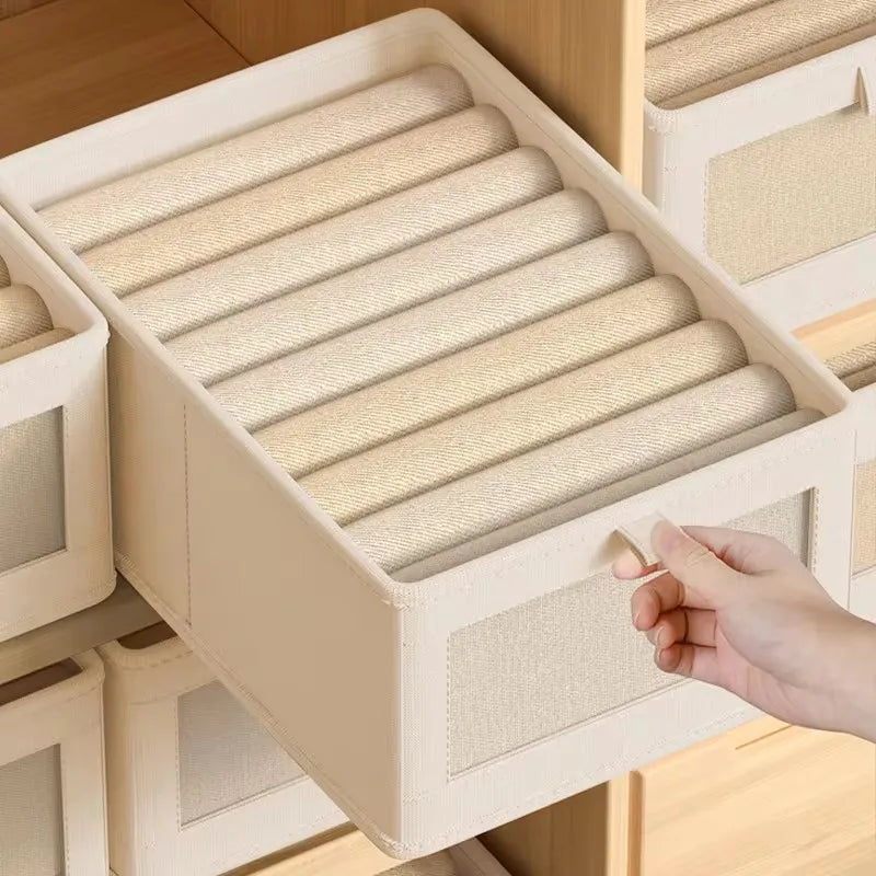 Organizador De Roupas Moderno e Elegante com Compartimentos Ajustáveis Para Guarda Roupas