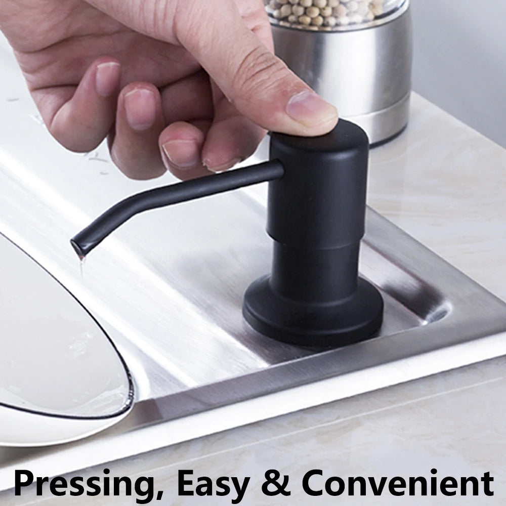 Dispensador De Sabão Líquido Para Banheiro Inoxidável 300ml