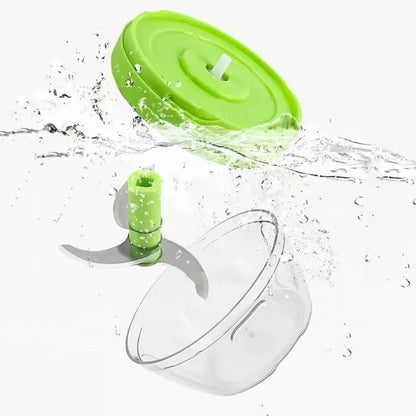 Processador Manual de Alimentos para Cozinha Multifuncional Compacto