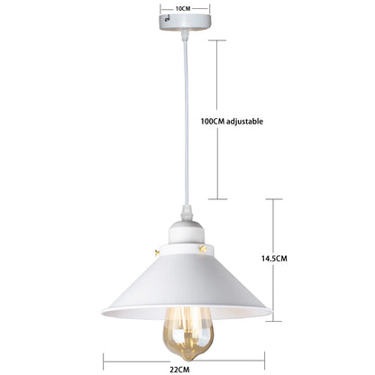 Luminária Pendente Vintage Loft Para Sala Com LED