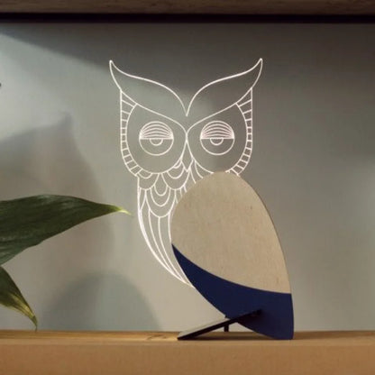 Enfeite Decorativo de Mesa Luminoso para Quarto Animais