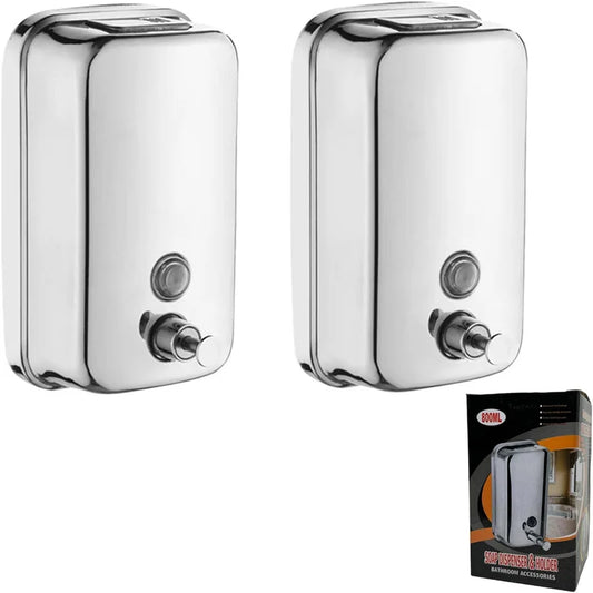 Dispensador De Sabonete Líquido Para Banheiro Em Metal