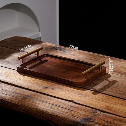 Bandeja De Servir Para Copos Com Alça Premium