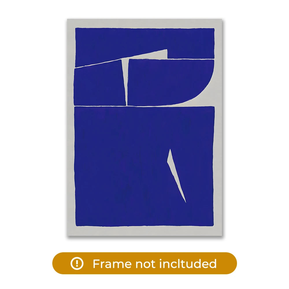 Quadro Abstrato Moderno para Sala Pintado À Mão