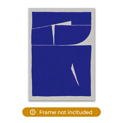 Quadro Abstrato Moderno para Sala Pintado À Mão