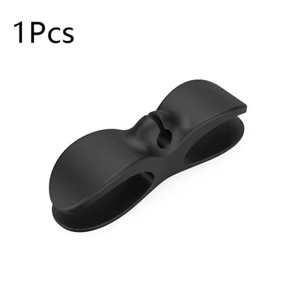 Organizador De Cabos Ergonômico Para Mesa Moderna com Gerenciamento Prático e Fixação Segura