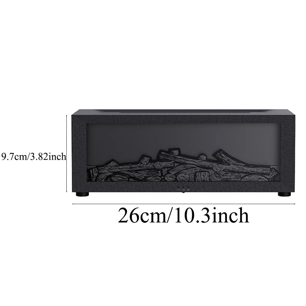 Difusor Ultrassônico De Lareira Para Aromaterapia Doméstica Premium