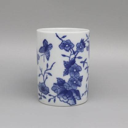 Dispensador De Sabonete Líquido Cerâmico Azul Banheiro Premium