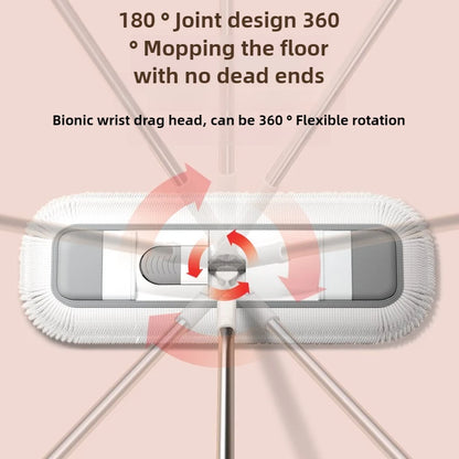 Esfregão Industrial Microfibra Cabeça Removível Lavável Profissional Multifuncional