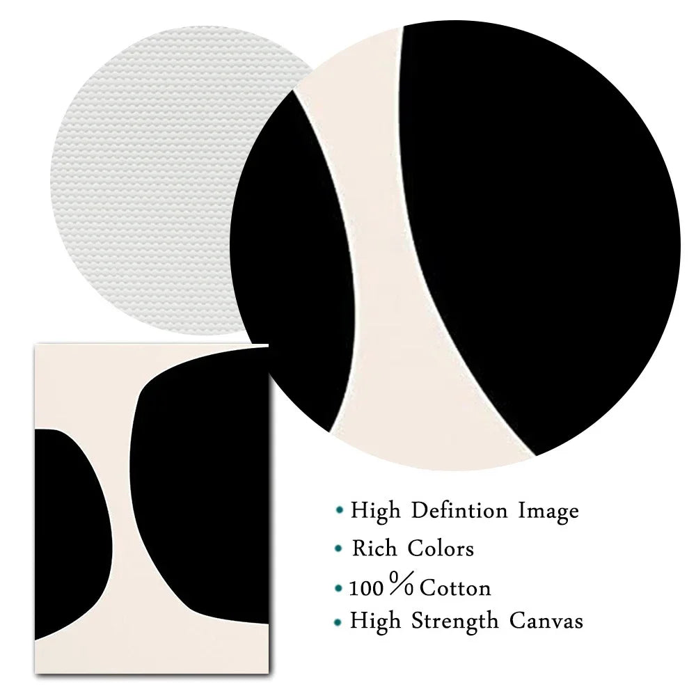 Arte Abstrata Contemporânea em Tela para Sala HD