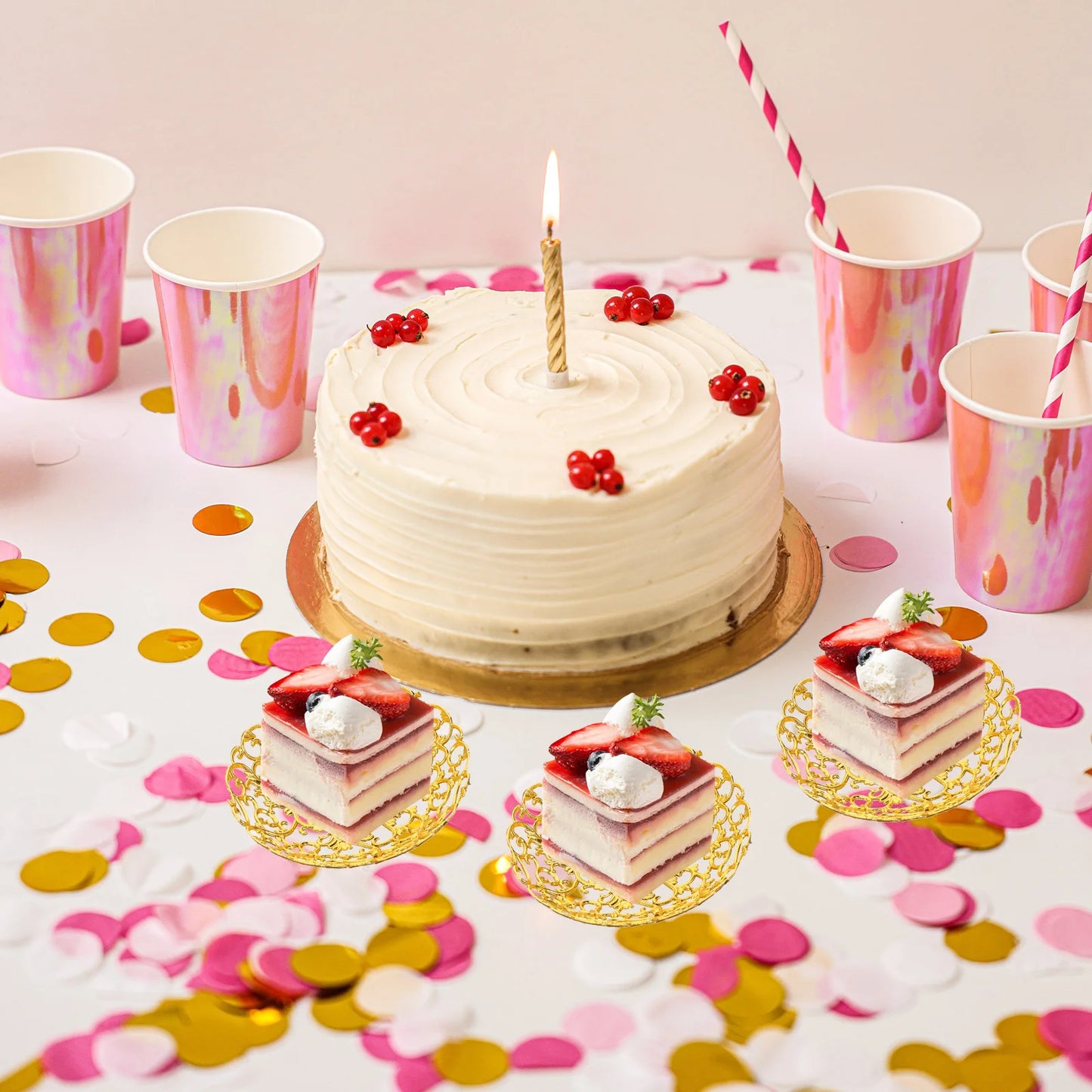 Bandeja Plástica Ramadan Para Sobremesas E Snacks Premium