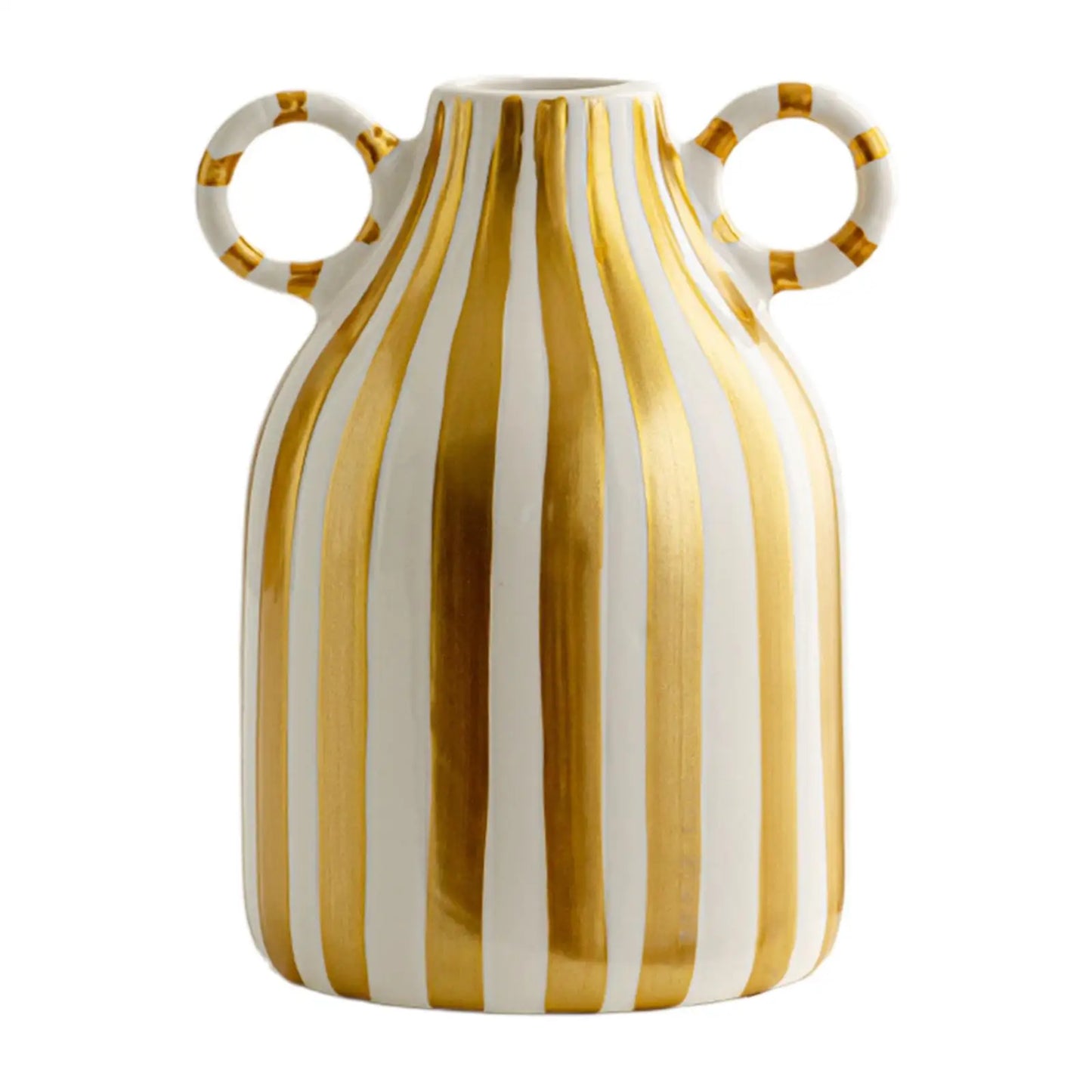 Vaso Decorativo de Porcelana Pequeno Boho Nórdico para Casa Moderna