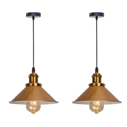 Luminária Pendente Vintage Loft Para Sala Com LED