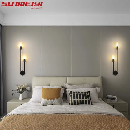 Luminária LED Premium Minimalista Dourada para Sala Estar