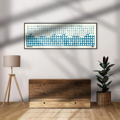 Impressão De Arte Em Tela Bauhaus Sem Moldura
