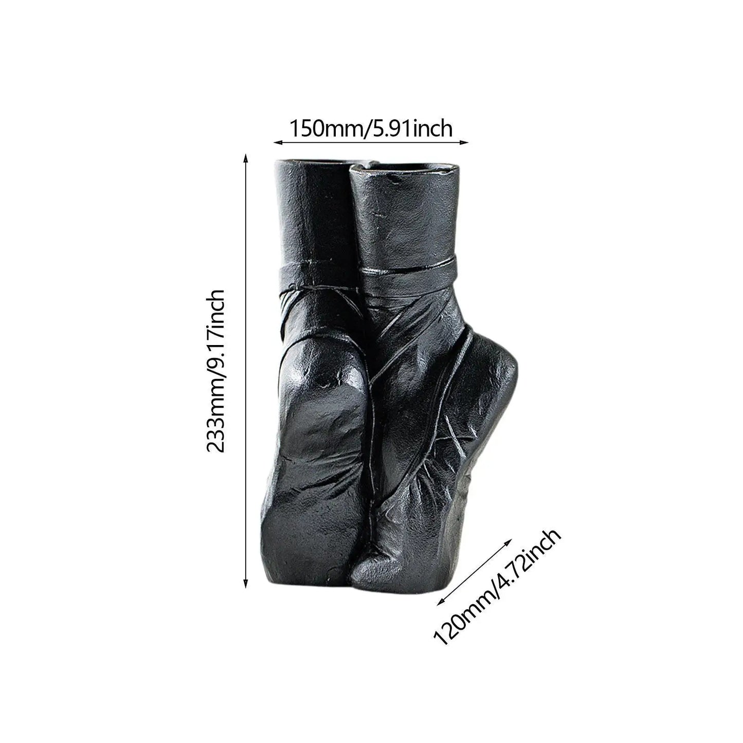 Vaso Decorativo, Porcelanizada Minimalista Multifuncional para Escritório Moderno