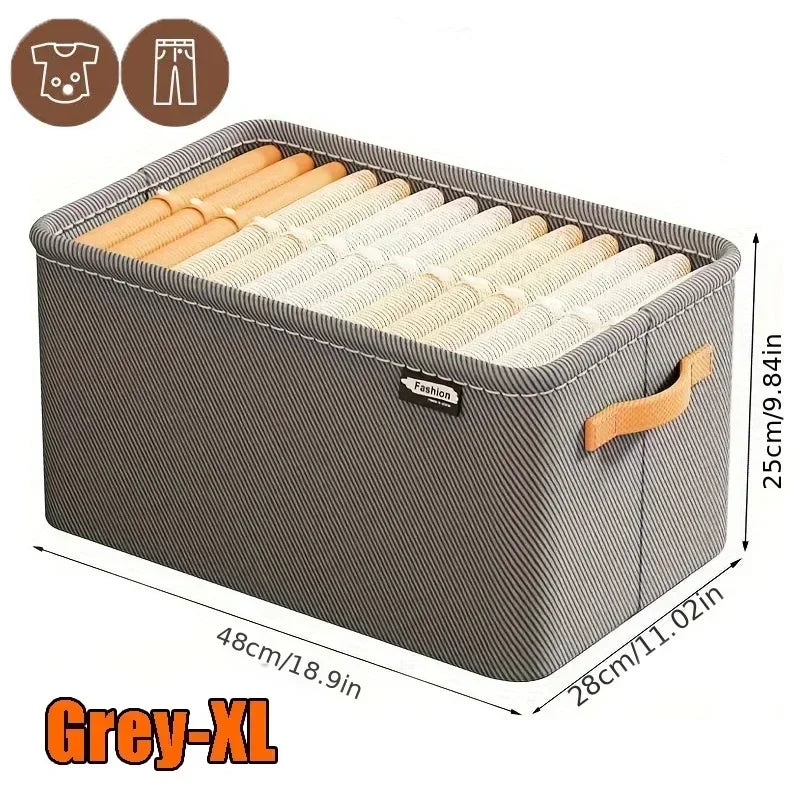 Organizador De Guarda Roupa Em TNT Com Design Modular E Armazenamento Fácil Para Meias Sutiãs Calças