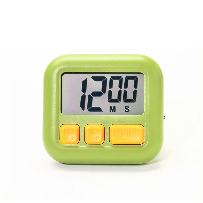 Temporizador Cozinha Profissional Bancada Ultracompleto Magnético Cronômetro Digital