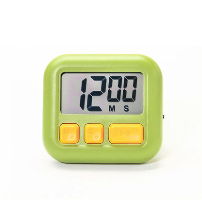 Temporizador Cozinha Profissional Bancada Ultracompleto Magnético Cronômetro Digital