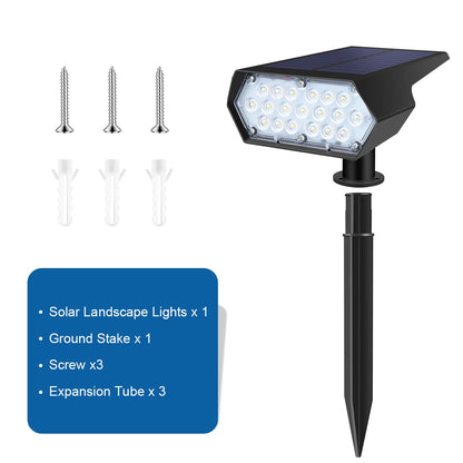 Lâmpada Exterior para Jardim LED Solar com Sensor