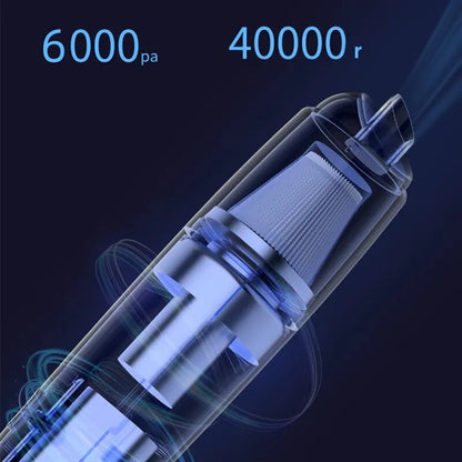 Aspirador Portátil para Carro e Casa Multiuso