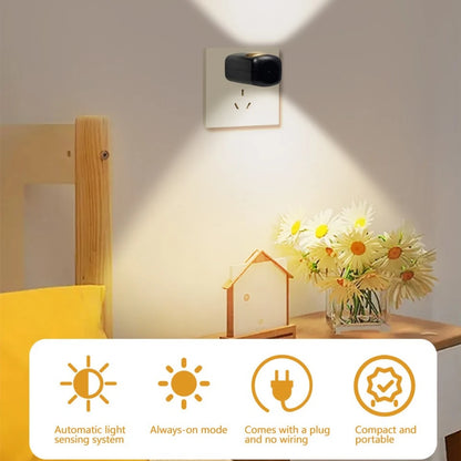 Luminária Noturna Sensorial ao Toque para Parede LED