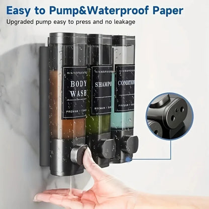 Distribuidor De Sabonete Líquido Montado Na Parede ProtetorContraVazamentosTotalmenteSeguro