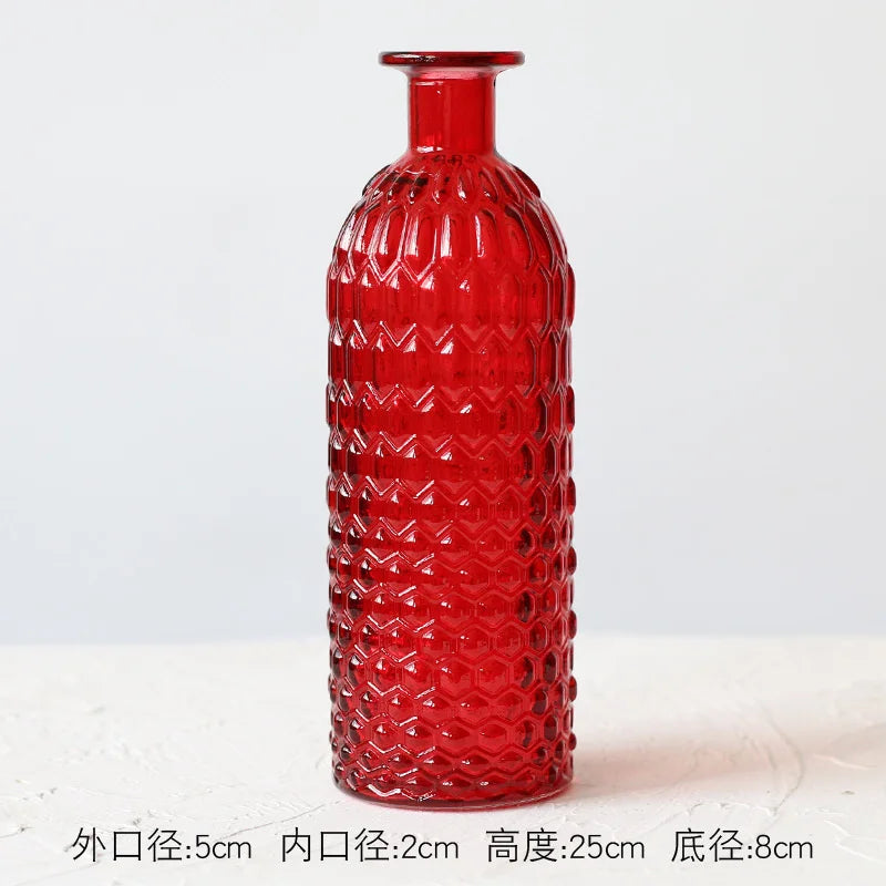 Vaso De Vidro Para Sala Estar Decoracao Moderna