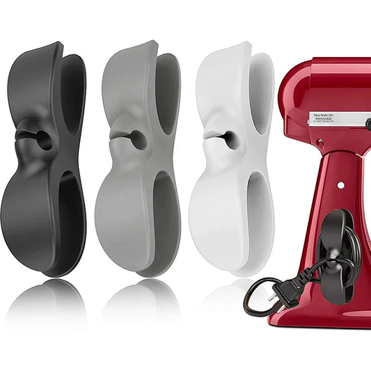 Organizador De Cabos Ergonômico Para Mesa Moderna com Gerenciamento Prático e Fixação Segura