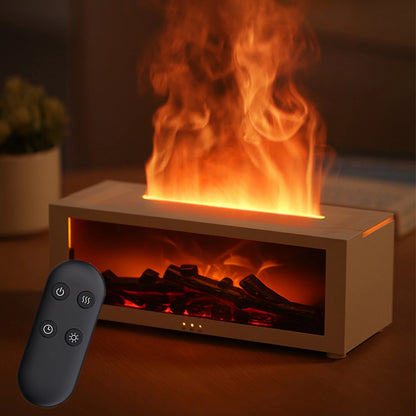 Difusor Ultrassônico De Lareira Para Aromaterapia Doméstica Premium