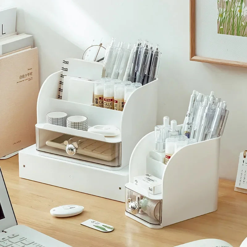 Organizador De Maquiagem Com Gaveta Minimalista