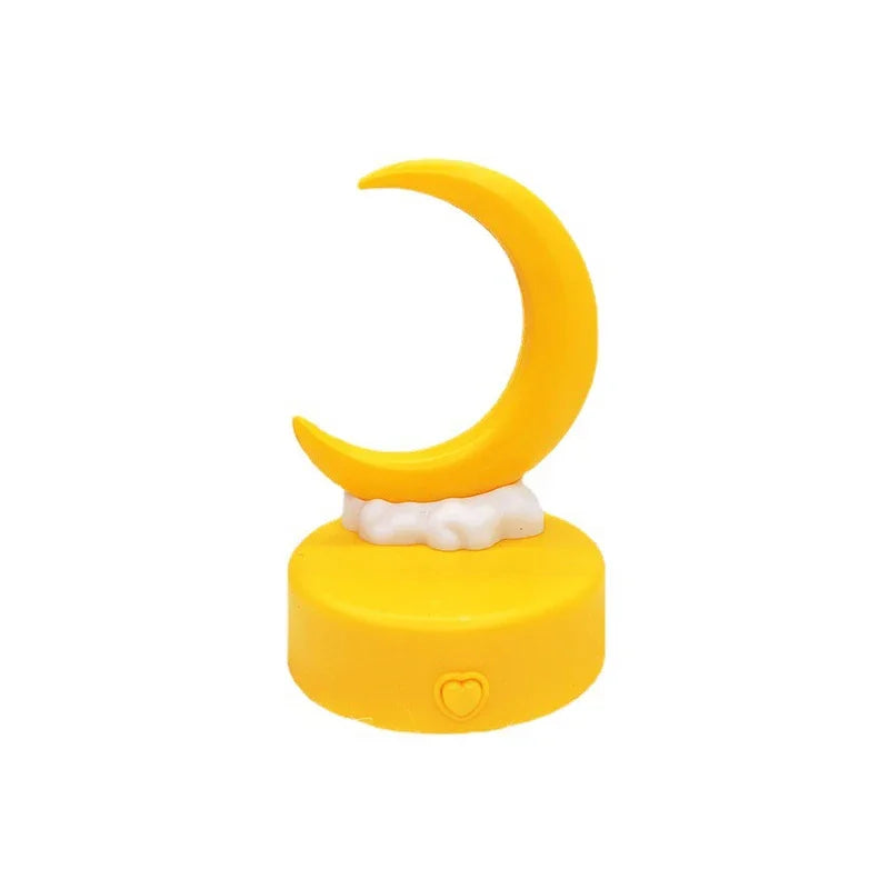 Luminária Noturna Lunar para Quarto Infantil LED Multimodo