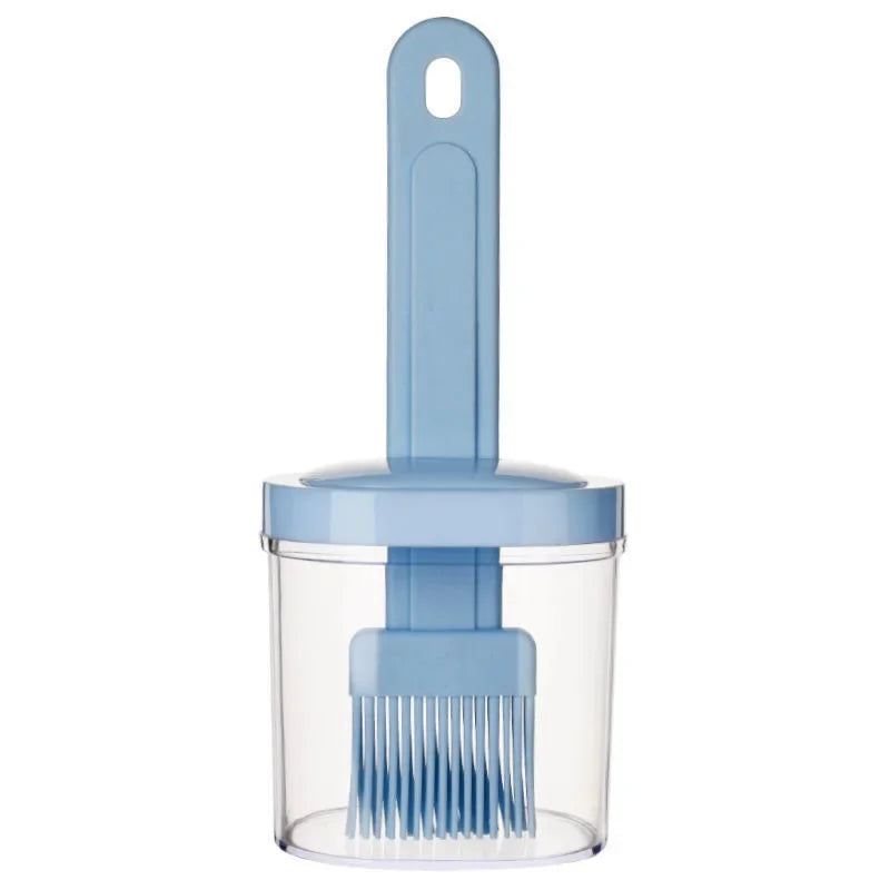 Escova Churrasco Dividida Premium Resistente a Calor Silicone