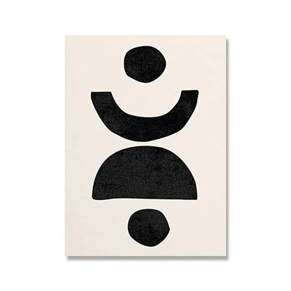 Arte Abstrata Contemporânea em Tela para Sala HD