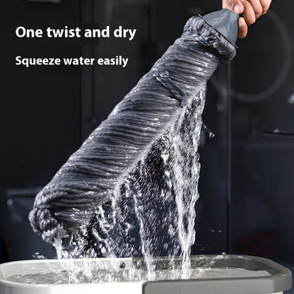 Esfregão Doméstico Com Torção Automática Para Casa