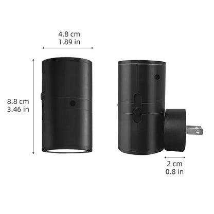 Luz Noturna LED Para Quarto Com Sensor Crepuscular