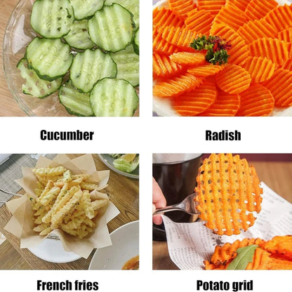 Cortador Ondulado Para Frutas Legumes Premium